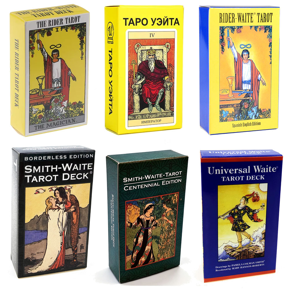 Tarot Deck With Guidebook - Kartu Tarot Rider Waite Ramalan untuk