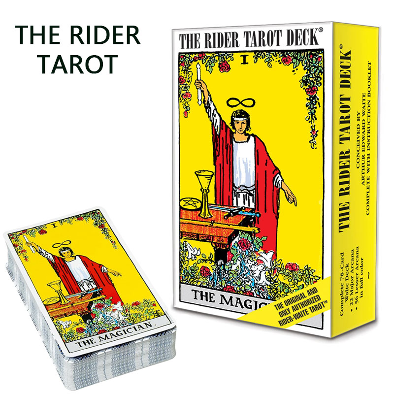 Tarot Deck With Guidebook - The Rider Tarot Deck Bahasa Inggris/Spanyol