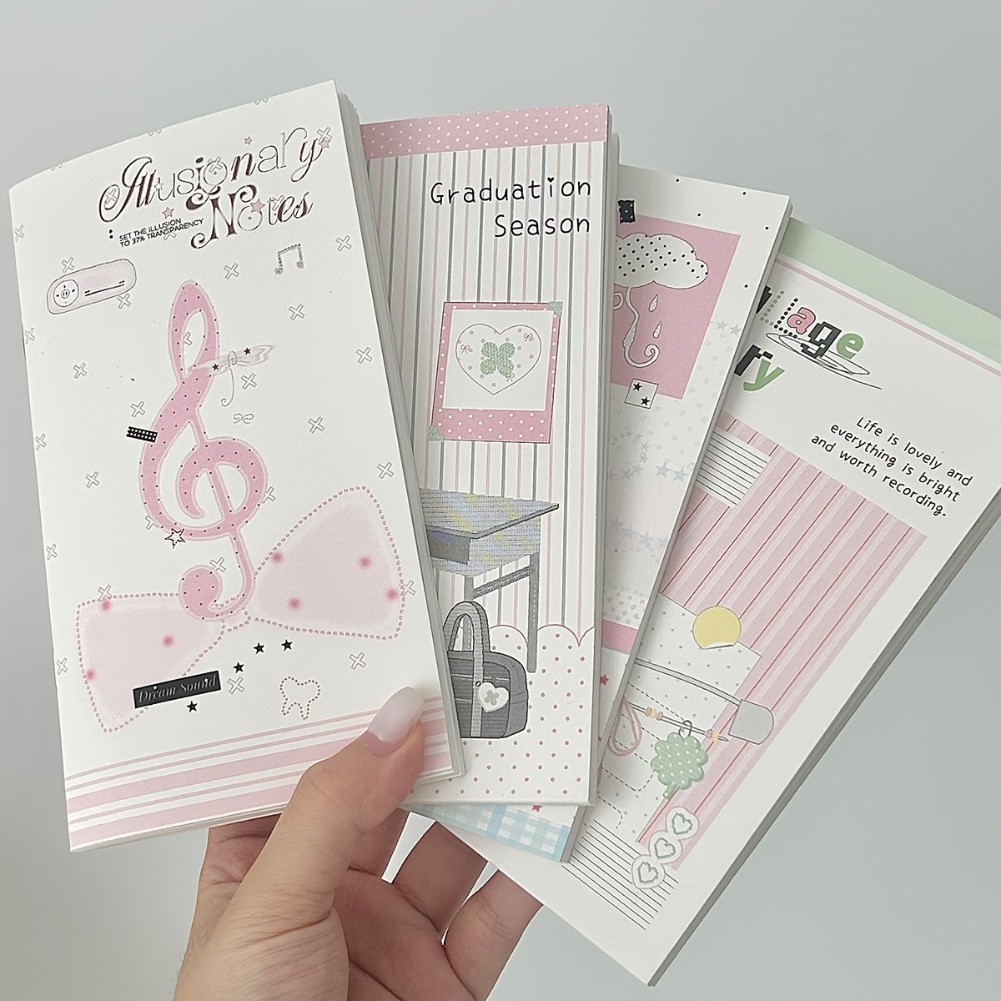 Blank Sheet Music Notebook - Buku Catatan Musik Korea A6 Kosong