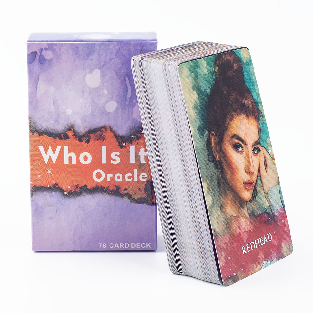 Tarot Deck With Guidebook - Who Is It kartu Oracle 78