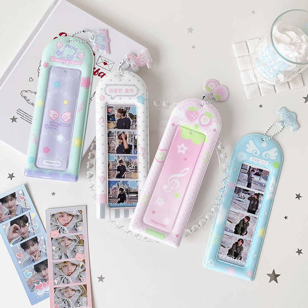 Blank Sheet Music Notebook - Tempat Kartu Empat Kotak Transparan Motif