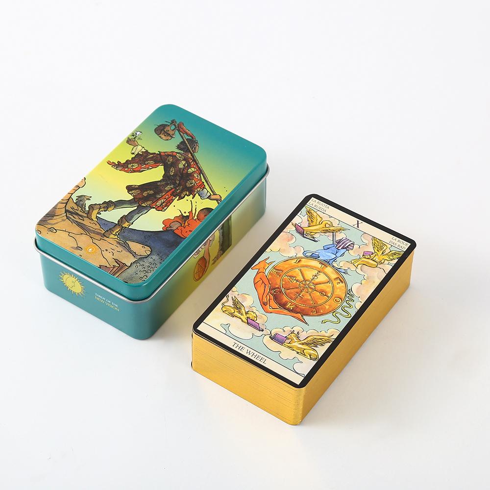 10*6 cm visi baru Tarot dalam  - Tarot Deck With Guidebook ulasan dan harga