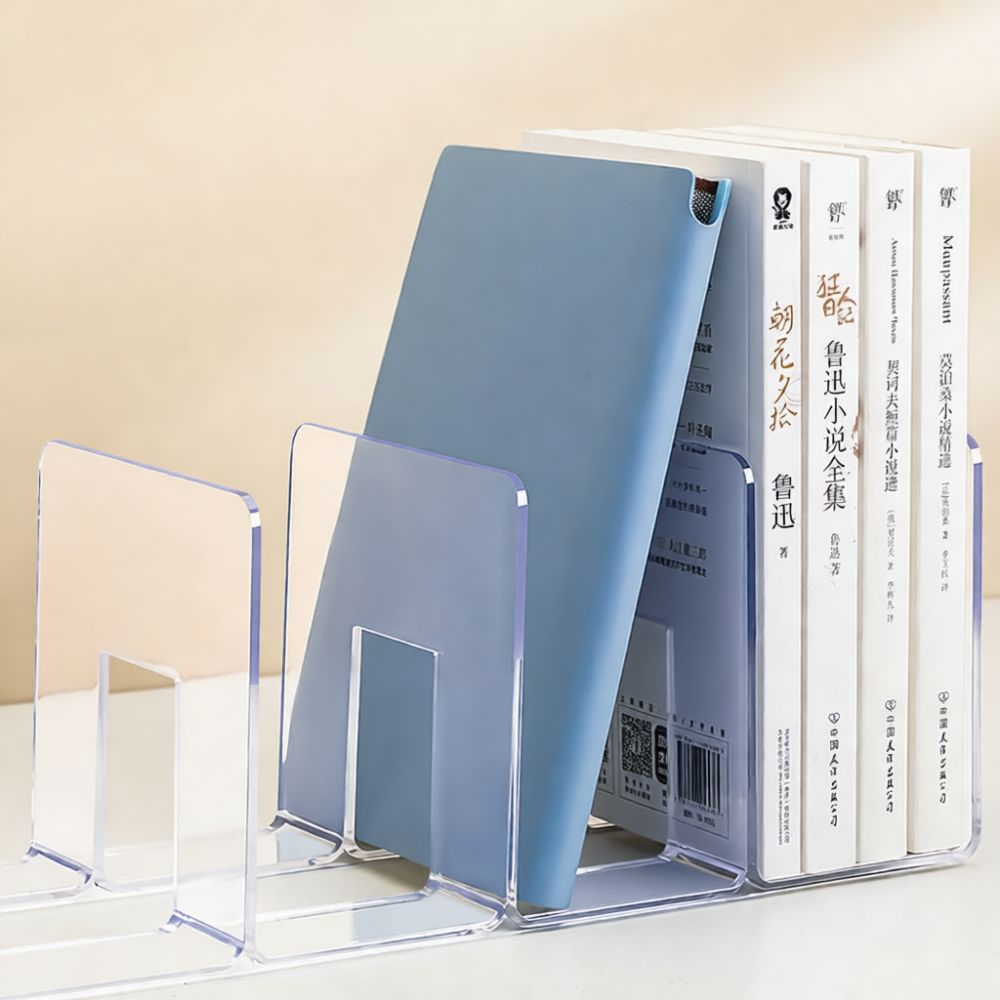 Rak Penyimpan Buku Akrilik Ben - Clear Acrylic Book Stand Holder ulasan dan harga