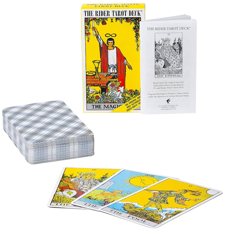 The Rider Tarot Deck Bahasa In - Tarot Deck With Guidebook ulasan dan harga