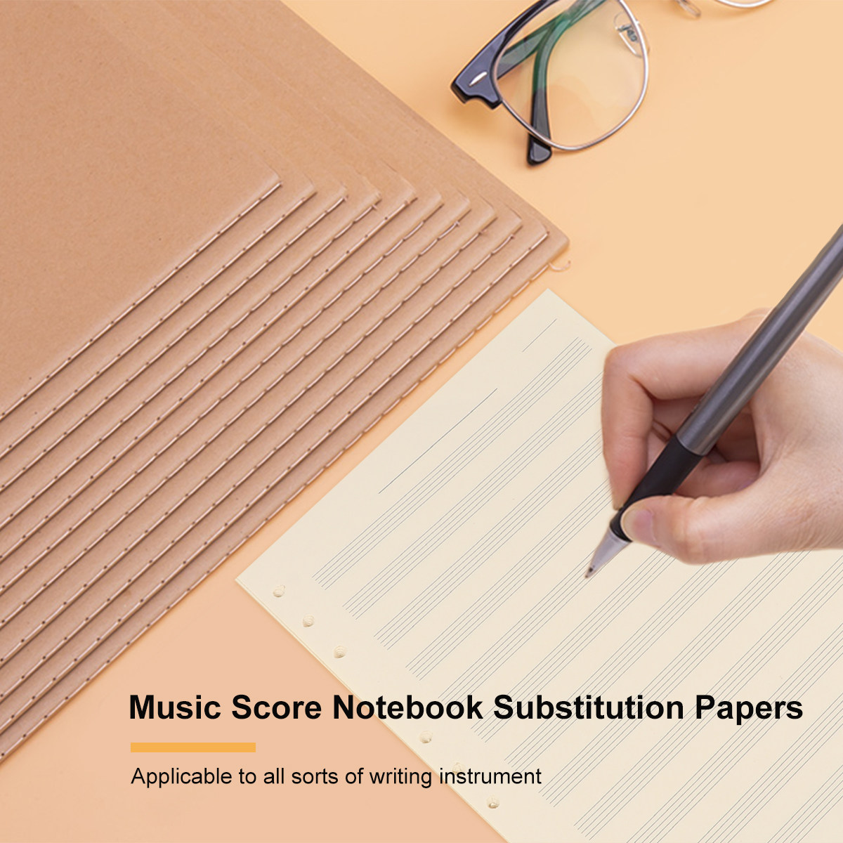 100 Lembar Kertas Naskah Musik - Blank Sheet Music Notebook ulasan dan harga