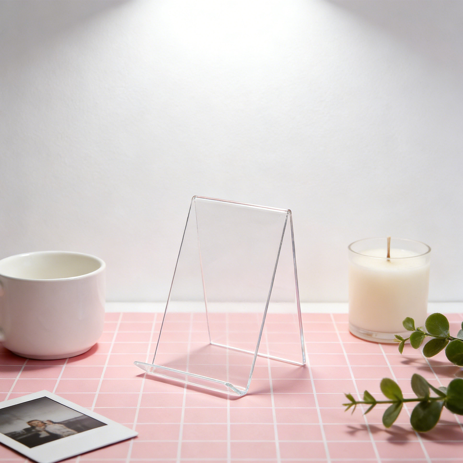 3 buah penyangga buku akrilik  - Clear Acrylic Book Stand Holder ulasan dan harga