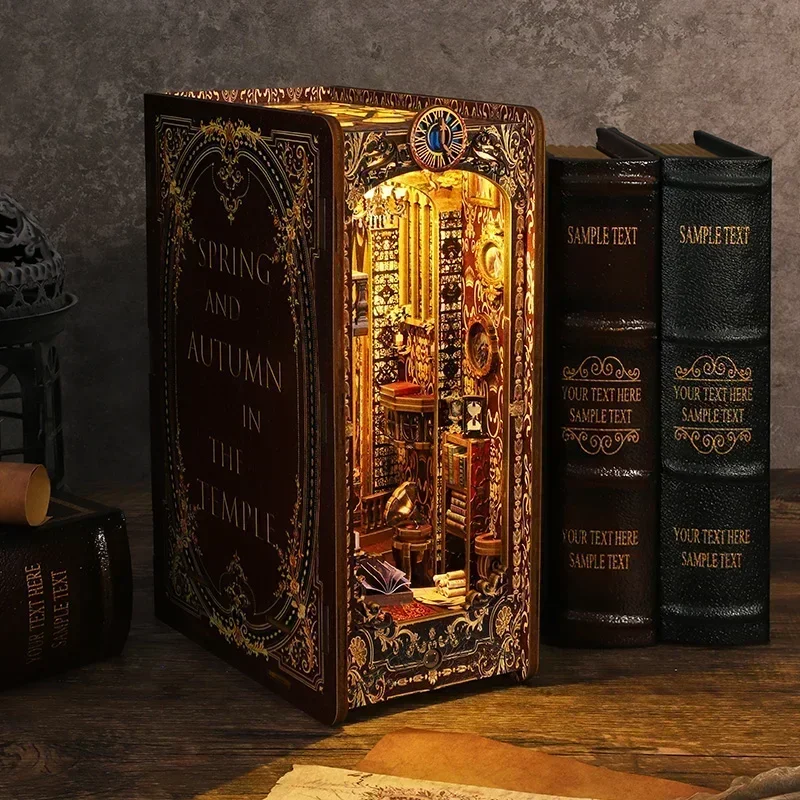 Kit Rak Buku Kayu DIY, Penyang - Diy Wooden Book Nook Kit Shelf Insert ulasan dan harga