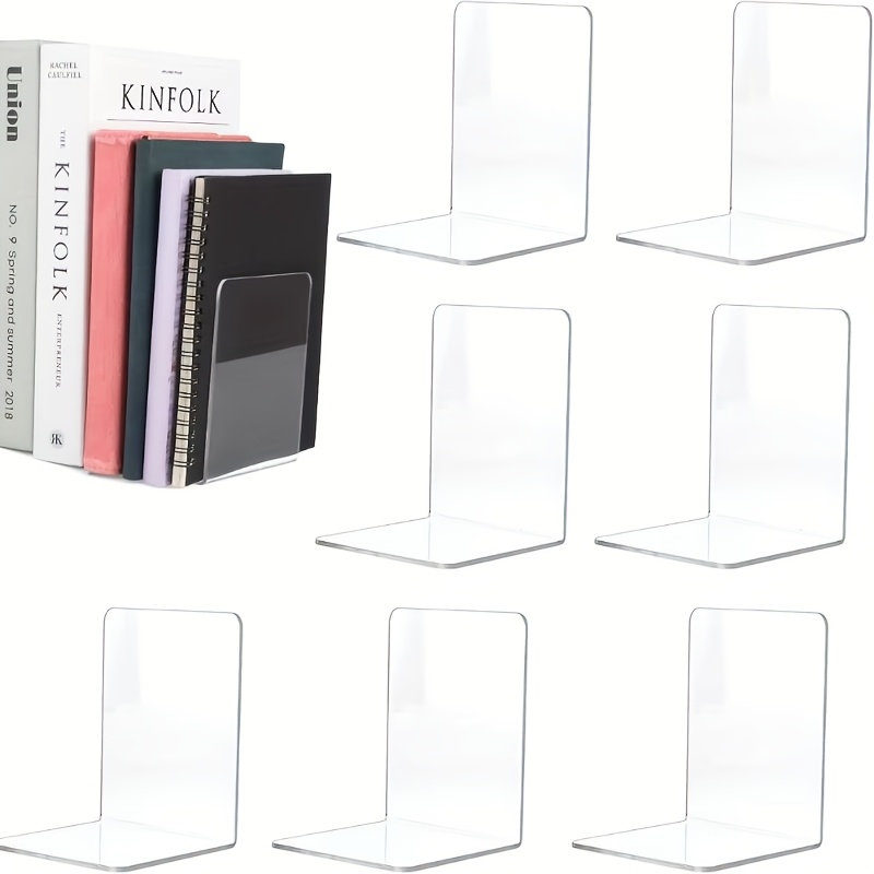 8 buah penyangga buku akrilik  - Clear Acrylic Book Stand Holder ulasan dan harga