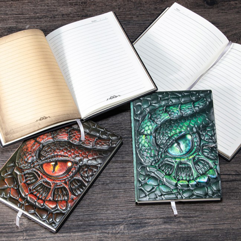 Buku Catatan A5 dengan Motif N - Vintage Leather Journal Notebook ulasan dan harga